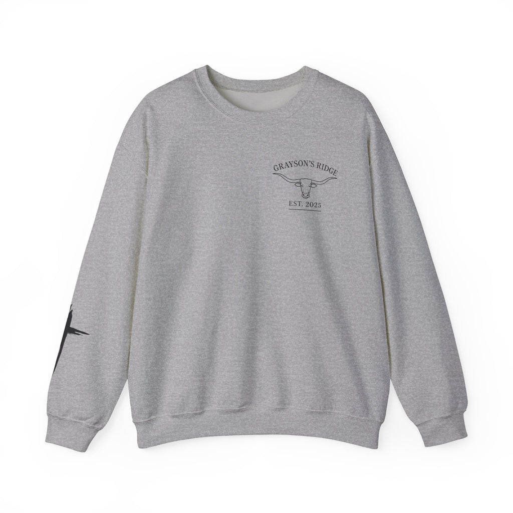 Crewneck Sweatshirt — Grayson’s Farm Vintage Logo (Established 2022)
