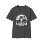 Rooted in Faith Farm T‑Shirt — 'Rooted in Faith' Longhorn & Grayson’s Ridge Farm Graphic Tee