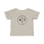 Infant Tee — 'Grayson's Ridge Farm' Minimal Farm Crest Baby T‑Shirt