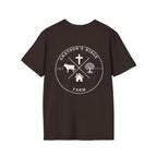 Rooted in Faith Farm T‑Shirt — 'Rooted in Faith' Longhorn & Grayson’s Ridge Farm Graphic Tee