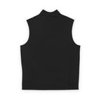 Men's Soft Shell Vest — Small Mountain Patch Chest Logo (Outdoor, Casual)