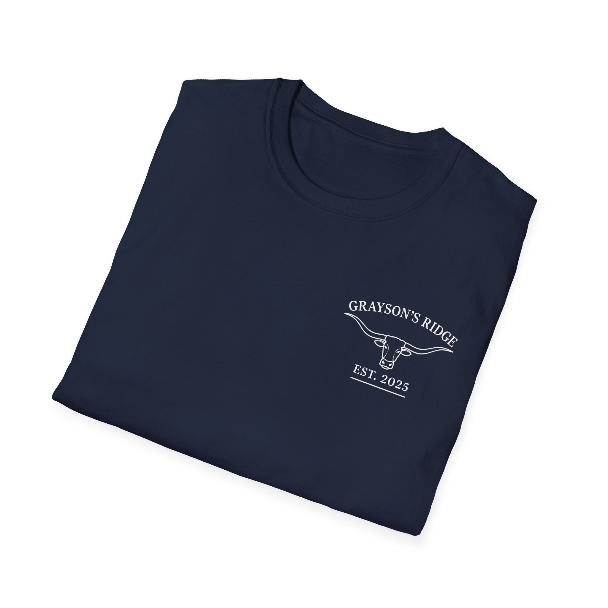 Longhorn Bull Graphic T-Shirt — Rustic Western Ranch Tee