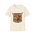 Herd That Bull Graphic T-Shirt — Farm Logo Back