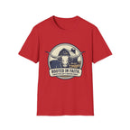 Rooted in Faith Farm T‑Shirt — 'Rooted in Faith' Longhorn & Grayson’s Ridge Farm Graphic Tee