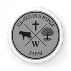 Personalized Farm Bottle Opener — "Grayson’s Ridge Farm" Rustic Bottle Cap Opener