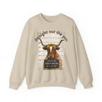 Straight Out the Pen Longhorn Mugshot Sweatshirt