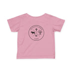 Infant Tee — 'Grayson's Ridge Farm' Minimal Farm Crest Baby T‑Shirt